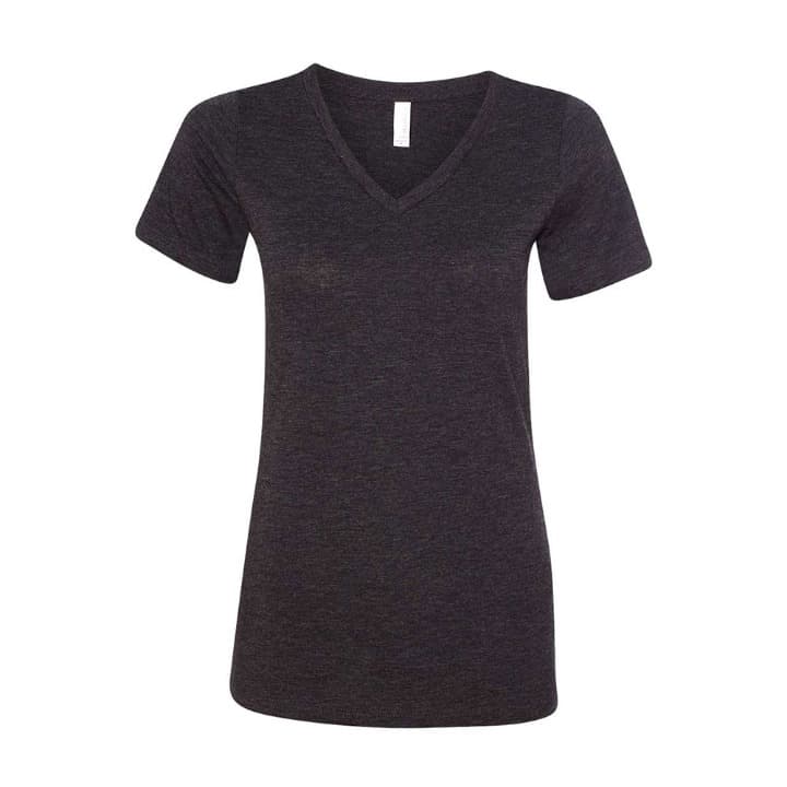 Charcoal Black Triblend - Front