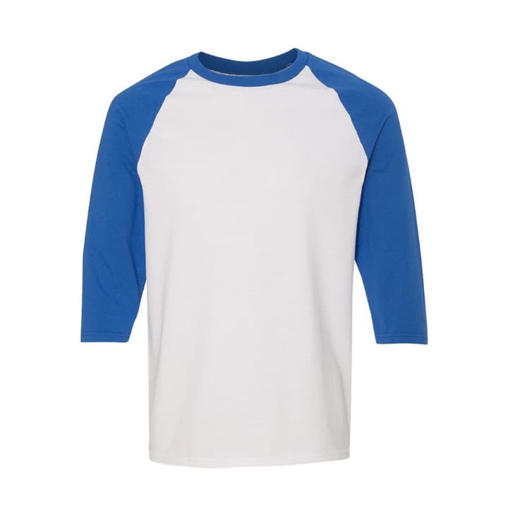 White/Royal - Front