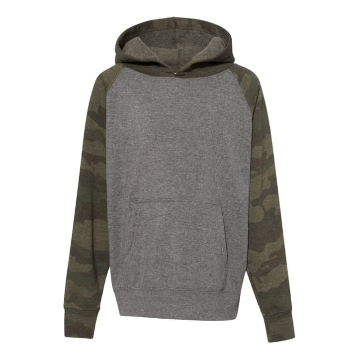 Nickel Heather/Forest Camo - Front