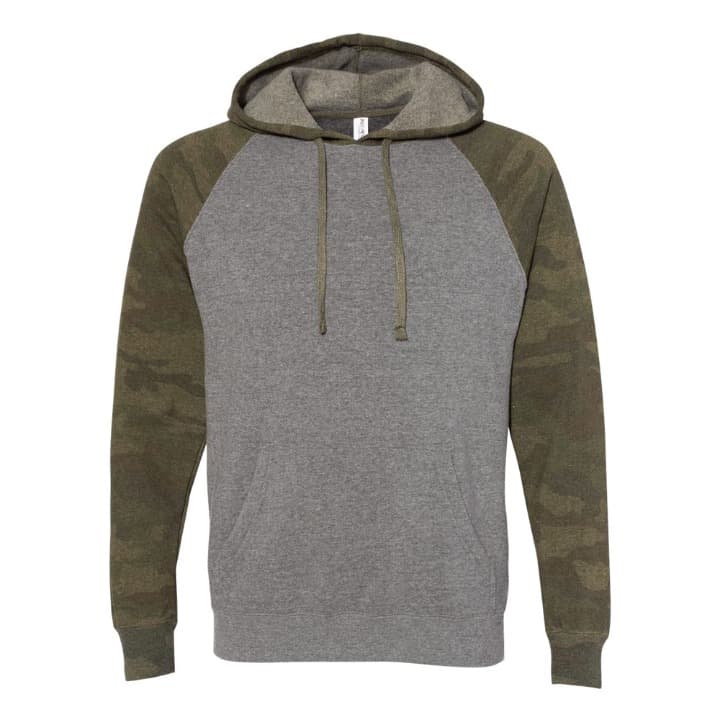 Nickel Heather/Forest Camo - Front