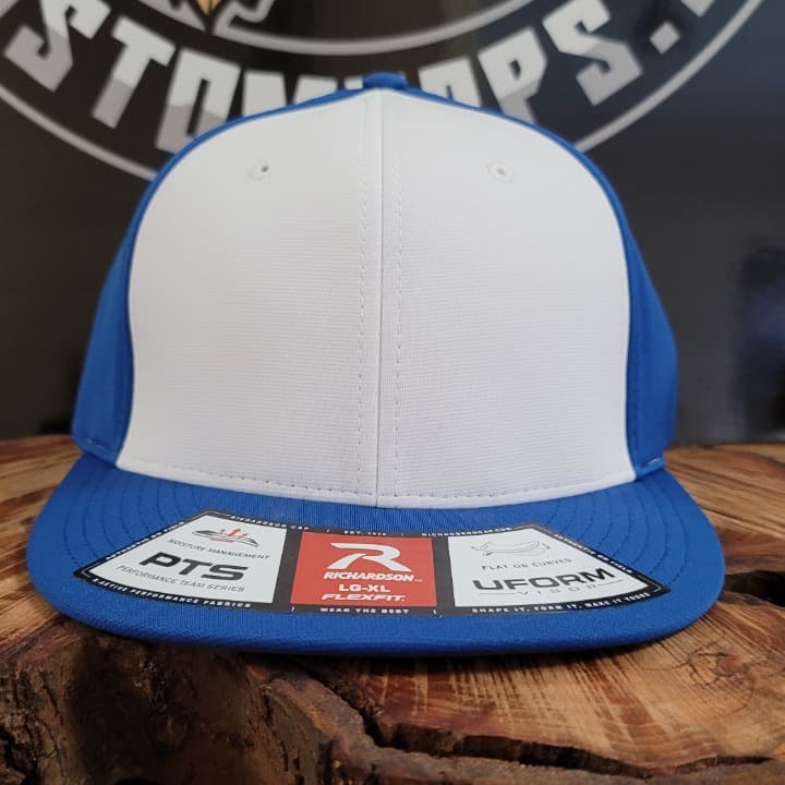 White/Royal - Front