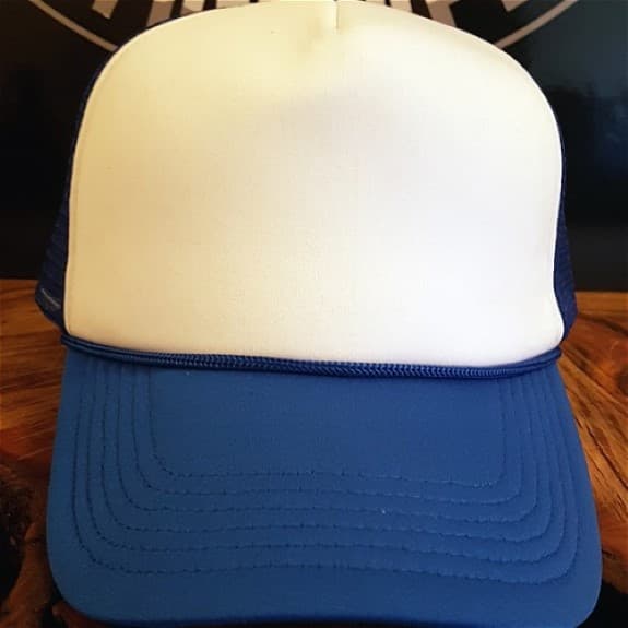 White/Royal - Front