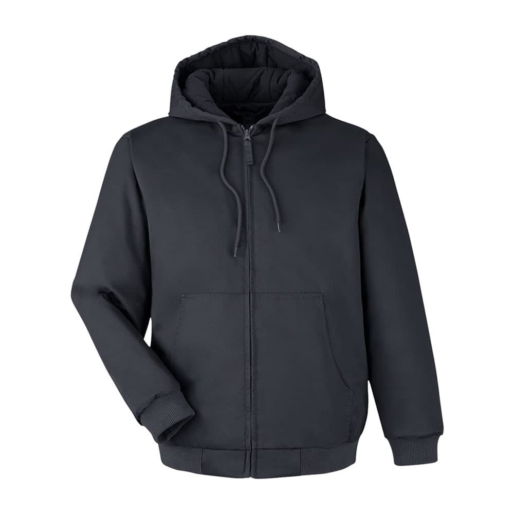 CUSTOM HARRITON UNISEX TALL CLIMABLOC® HEAVYWEIGHT HOODED FULL-ZIP JACKET