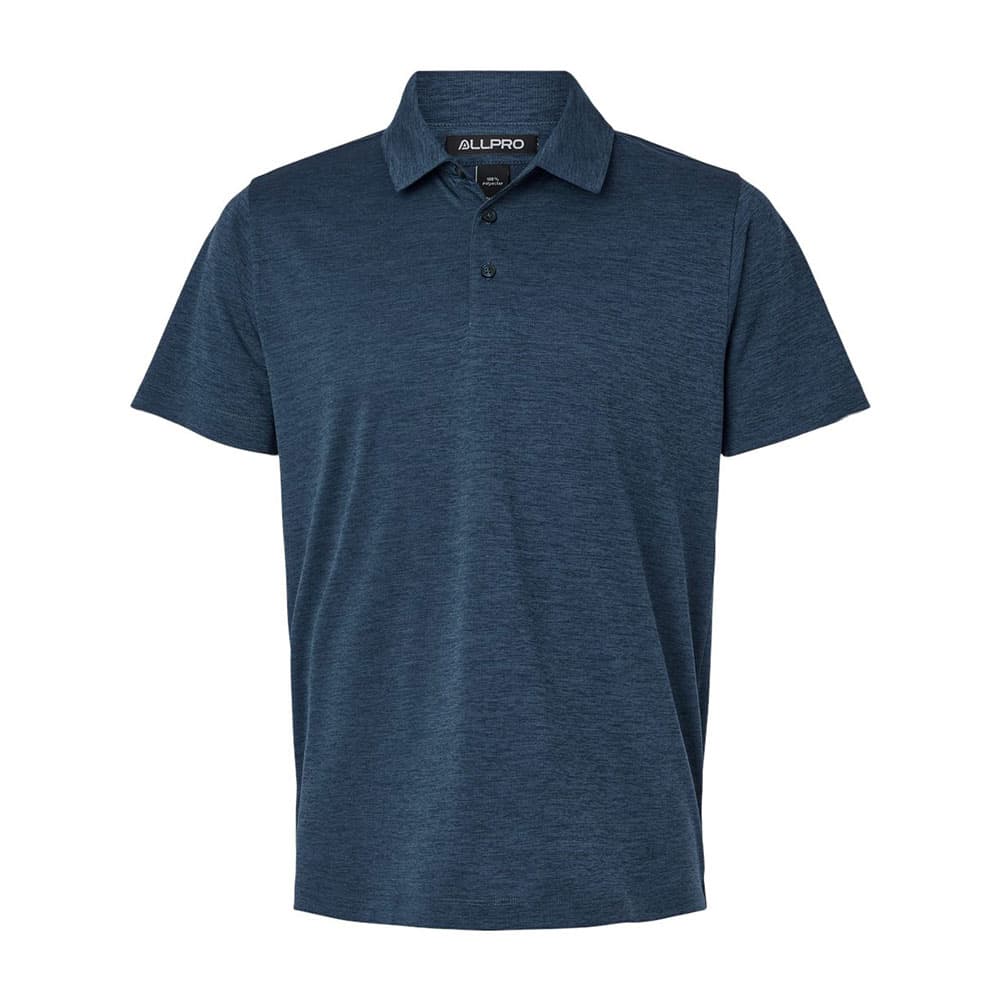 CUSTOM ALLPRO MENS PRO-LOCK PERFORMANCE MÉLANGE POLO