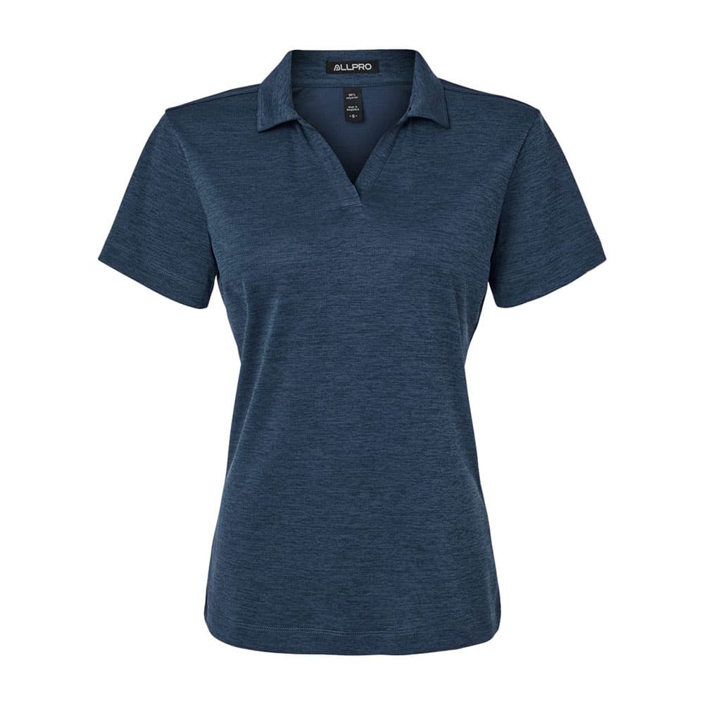 CUSTOM ALLPRO WOMENS PRO-LOCK PERFORMANCE MÉLANGE POLO