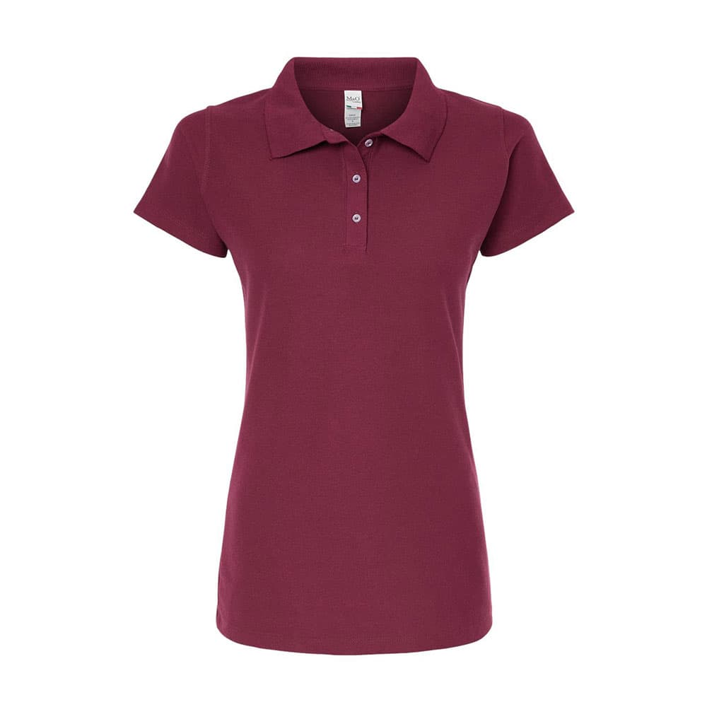 CUSTOM M&O WOMEN'S SOFT TOUCH POLO