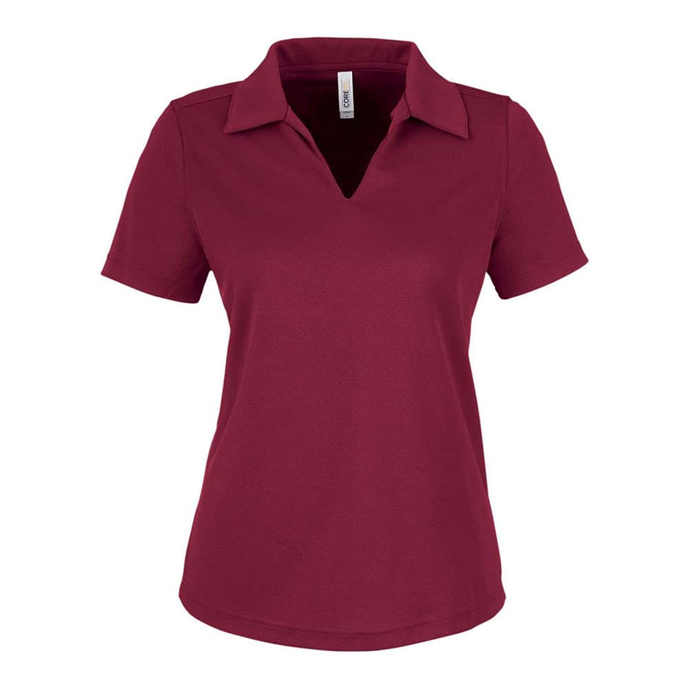 CUSTOM CORE365 WOMENS MARKET SNAG PROTECT MESH POLO