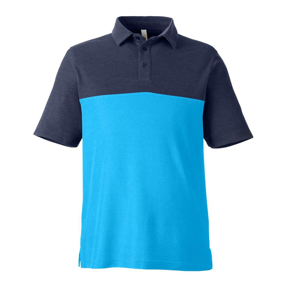 CUSTOM CORE365 MENS FUSION CHROMASOFT™ COLORBLOCK POLO