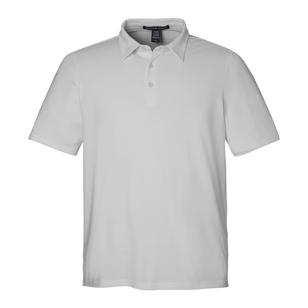 CUSTOM DEVON & JONES MENS RALEIGH STRETCH POLO