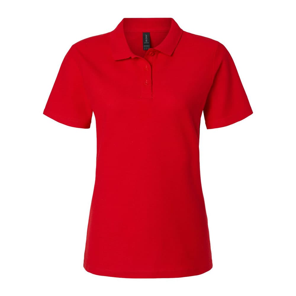 CUSTOM GILDAN WOMENS SOFTSTYLE® PIQUE POLO
