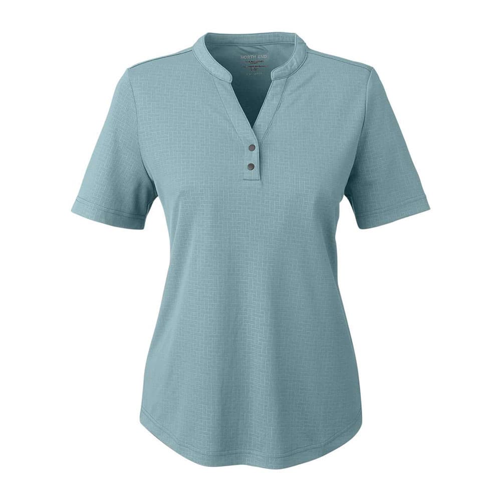 CUSTOM NORTH END WOMENS REPLAY RECYCLED PIQUE POLO
