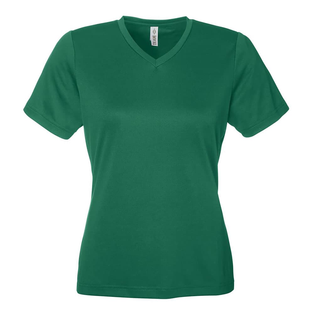 CUSTOM TEAM 365 WOMEN'S ZONE PERFORMANCE MESH T-SHIRT