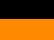 Black/Orange