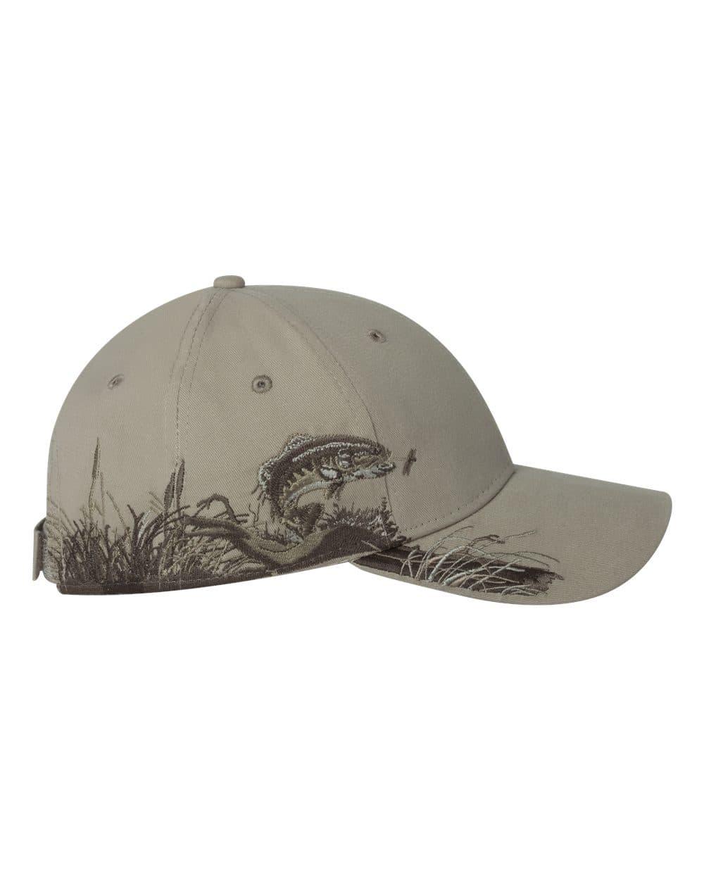 CUSTOM DRI DUCK TROUT CAP