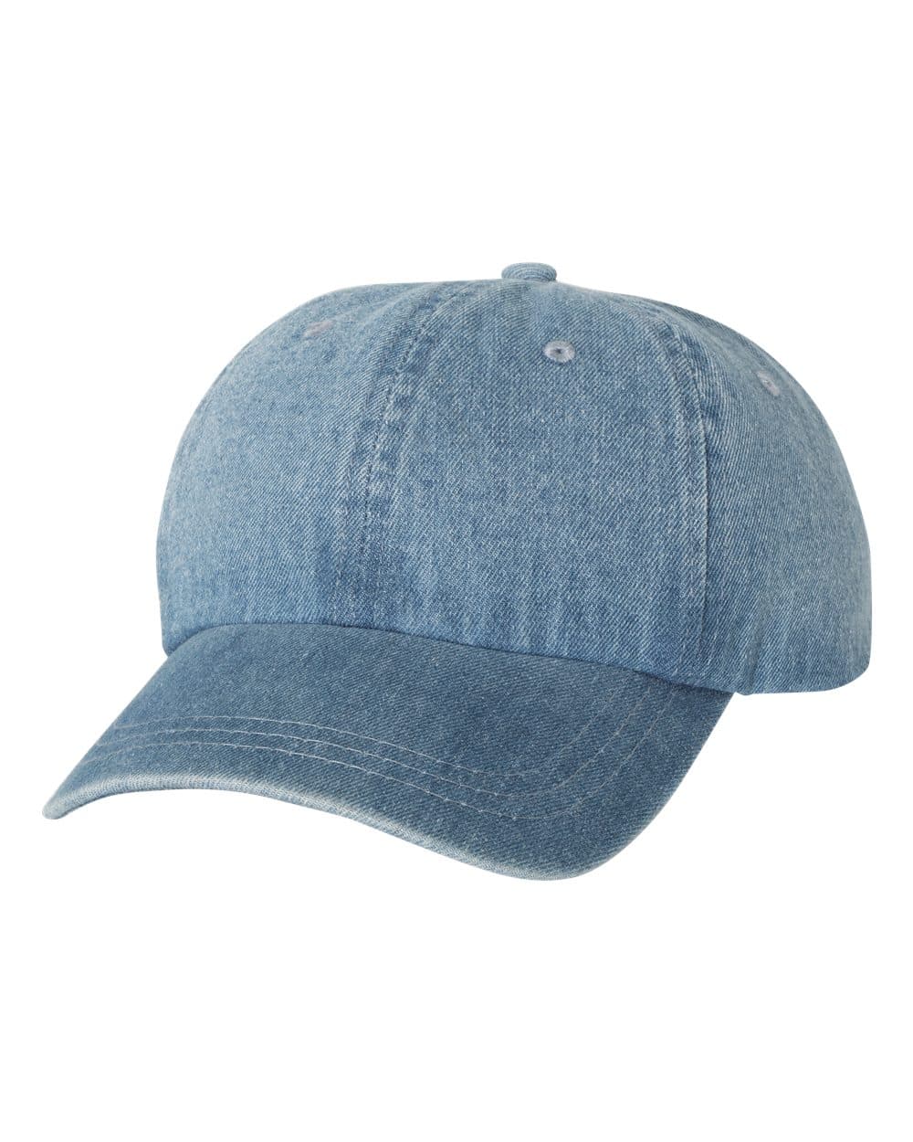 CUSTOM MEGA CAP WASHED DENIM CAP