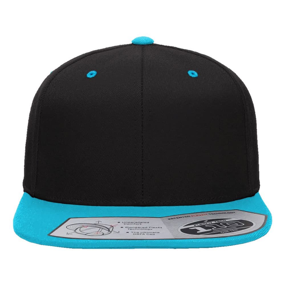 CUSTOM FLEXFIT 110® WOOL BLEND FLAT BILL SNAPBACK