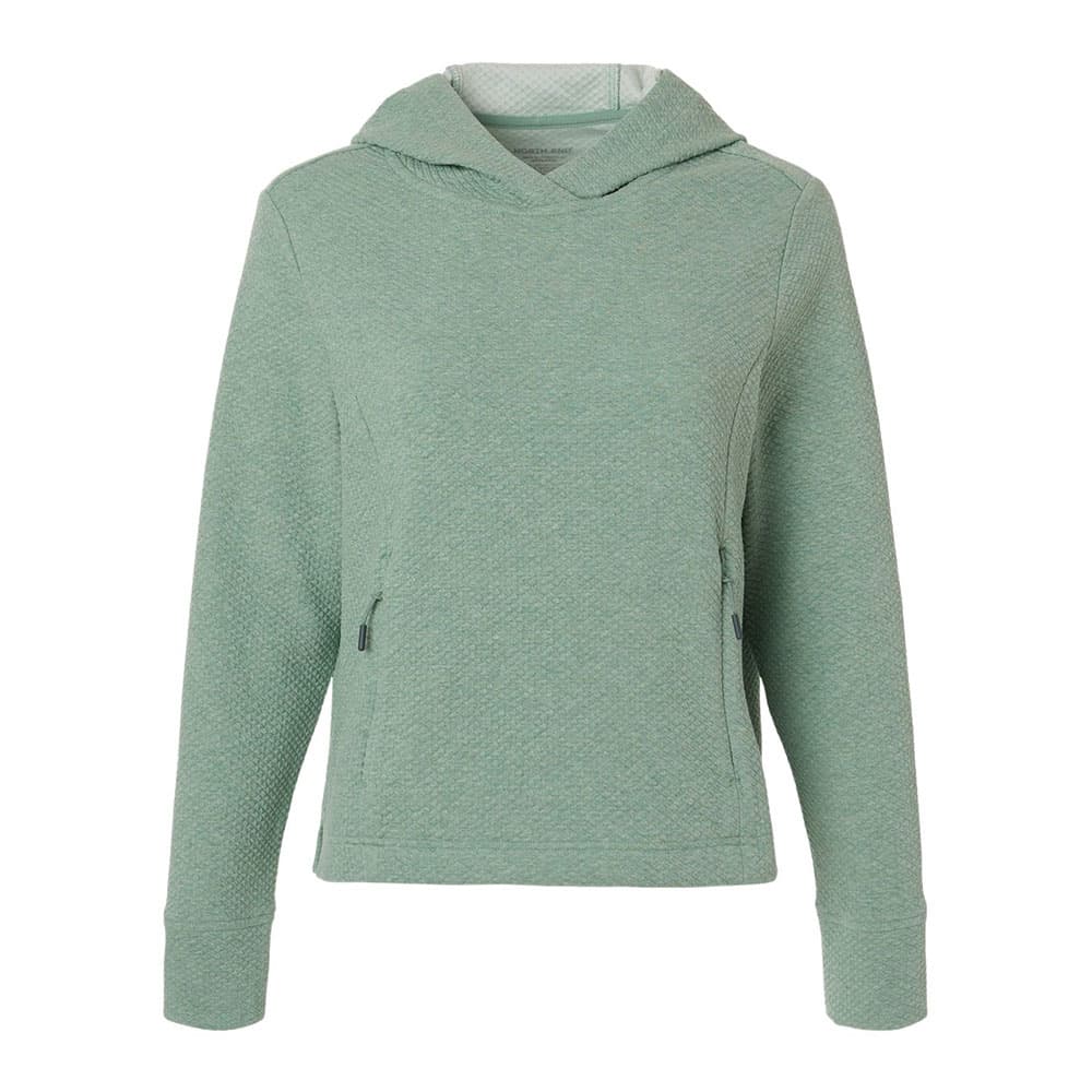 CUSTOM NORTH END WOMENS SPIRIT TEXTURED HOODED PULLOVER