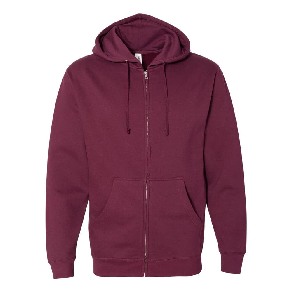 CUSTOM ITC MIDWEIGHT FULL ZIP HOODIE