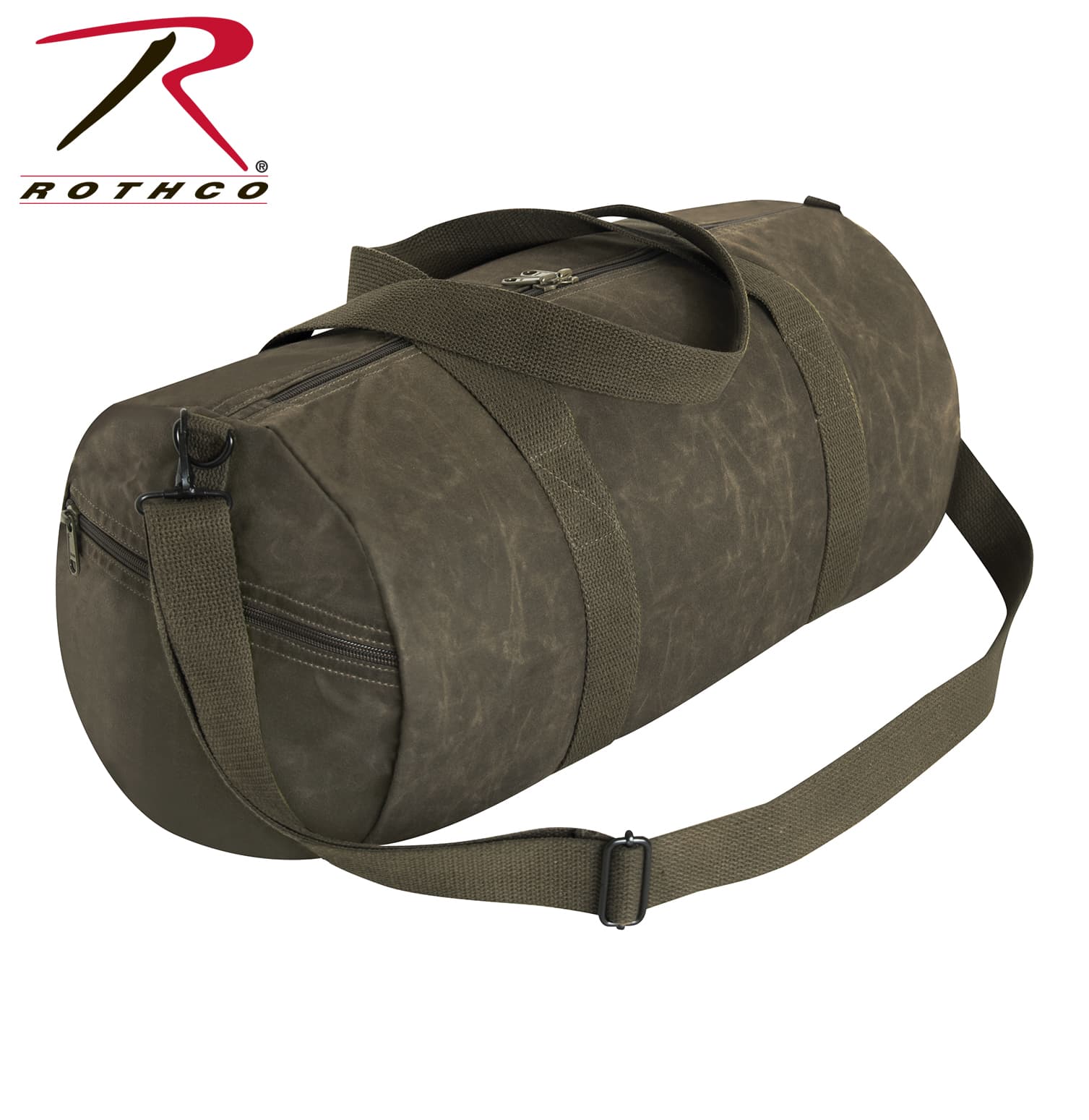 Rothco Waxed Canvas Shoulder Duffle Bag