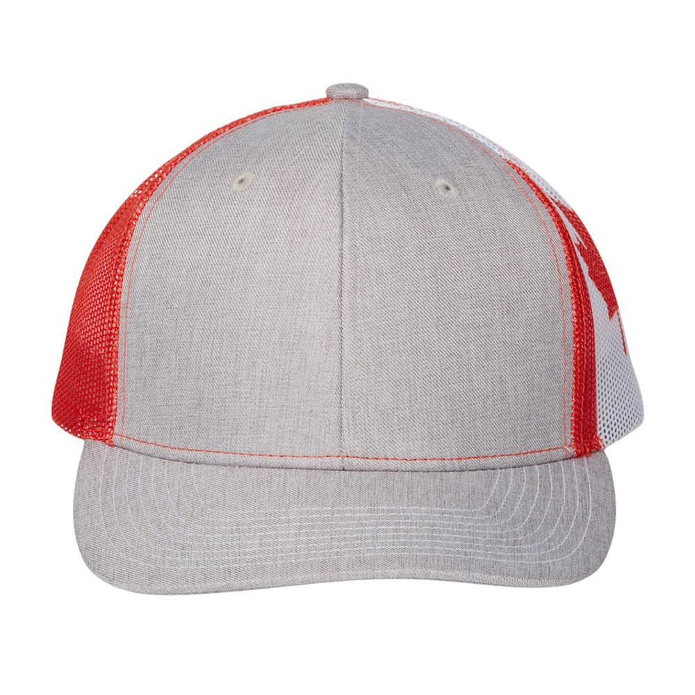 Heather Grey/Canada Flag - Front