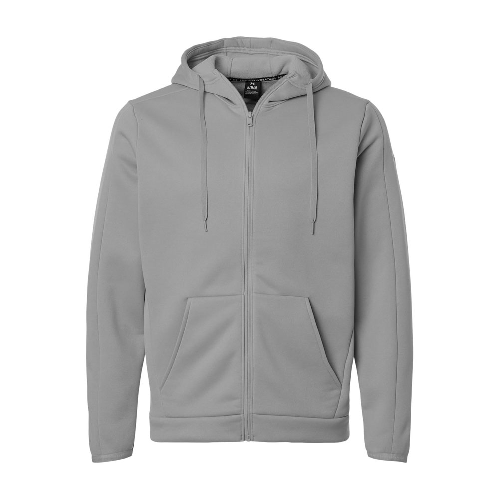 CUSTOM UNDER ARMOUR MEN'S ARMOUR FLEECE PRO HOODED FULL-ZIP