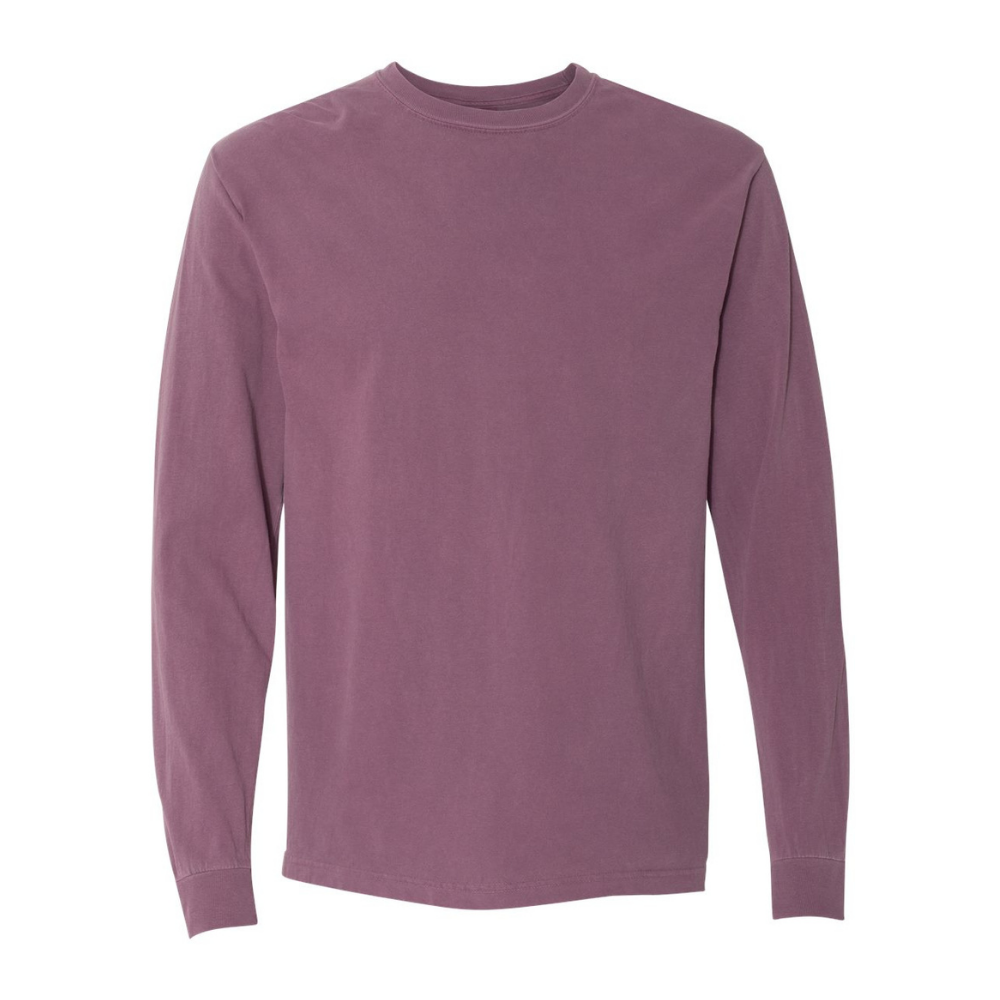 CUSTOM COMFORT COLORS UNISEX GARMENT-DYED HEAVYWEIGHT LONG SLEEVE T-SHIRT