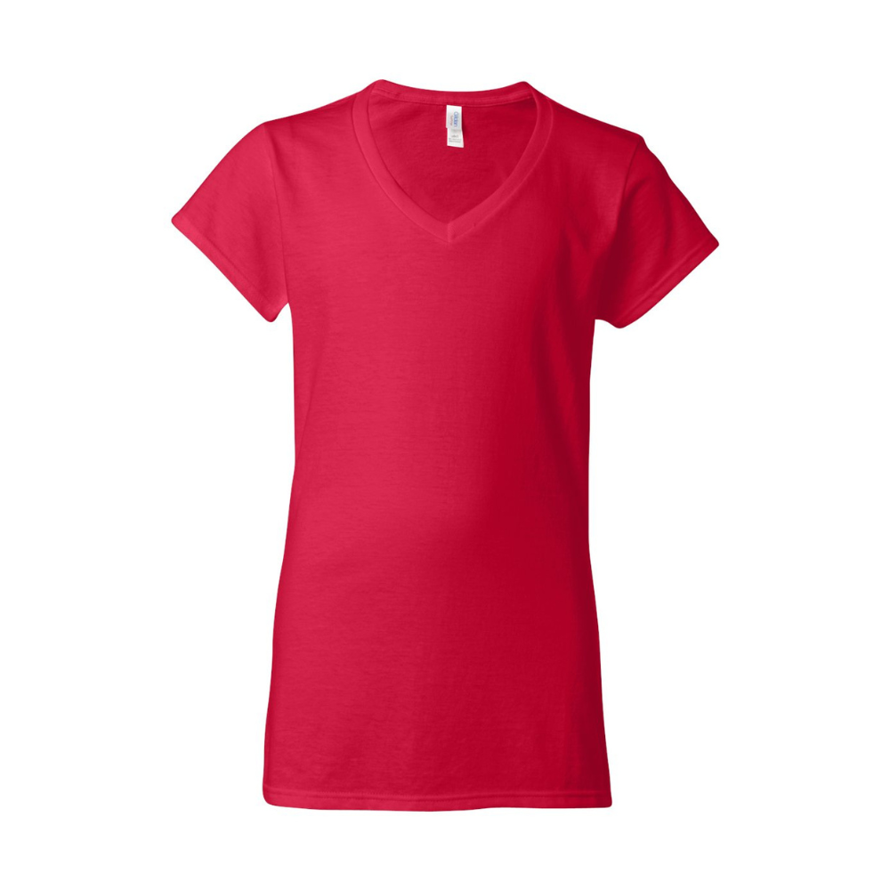 CUSTOM GILDAN WOMEN'S SOFTSTYLE® V-NECK T-SHIRT