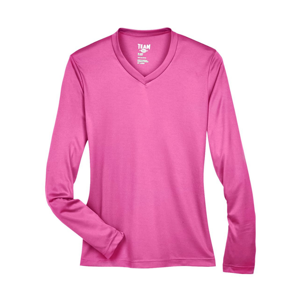 CUSTOM TEAM 365 WOMEN'S ZONE PERFORMANCE LONG SLEEVE T-SHIRT