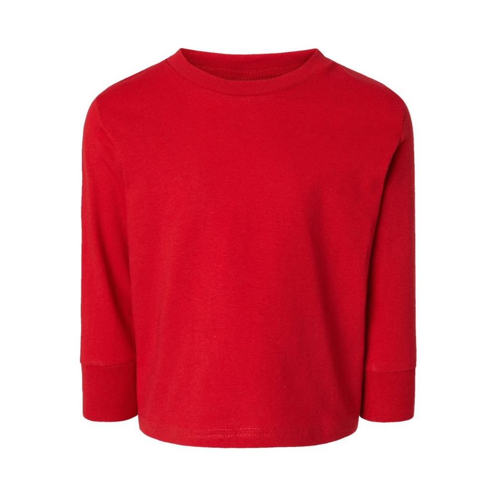 CUSTOM RABBIT SKINS TODDLER COTTON JERSEY LONG SLEEVE TEE