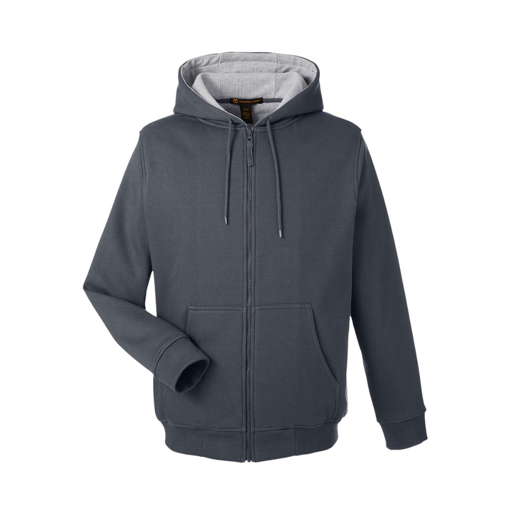 CUSTOM HARRITON UNISEX TALL CLIMABLOC™ LINED HEAVYWEIGHT HOODED SWEATSHIRT