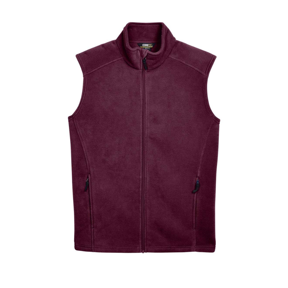 CUSTOM CORE365 MEN'S JOURNEY FLEECE VEST