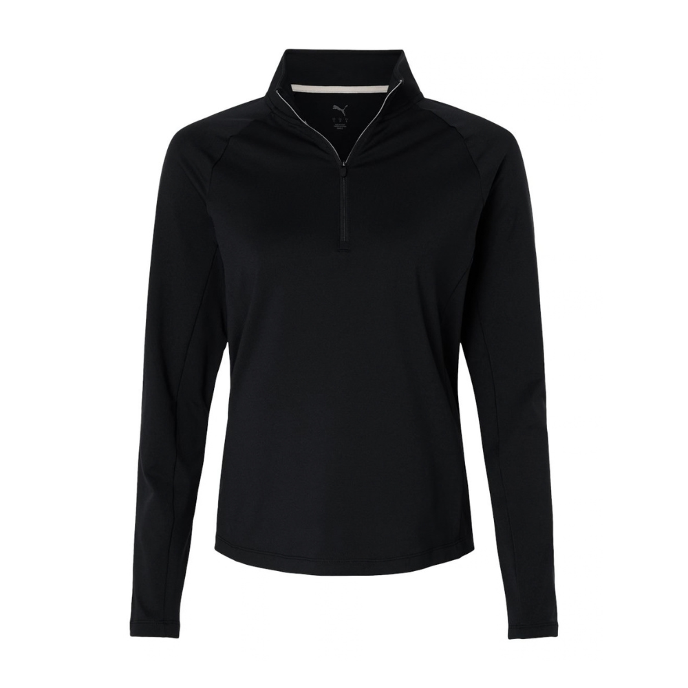 CUSTOM PUMA GOLF WOMEN'S PURE 2.0 QUARTER-ZIP PULLOVER