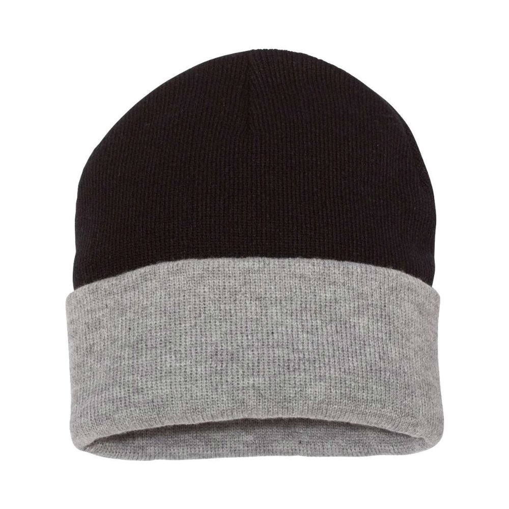 CUSTOM SPORTSMAN 12" COLOR BLOCKED CUFFED BEANIE