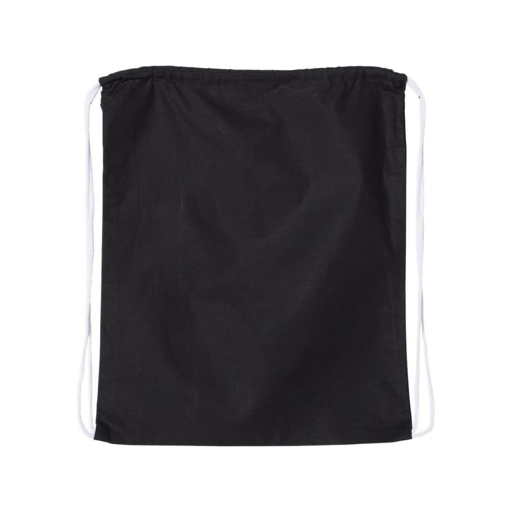 CUSTOM Q-TEES LARGE ECONOMICAL COTTON DRAWSTRING BAG