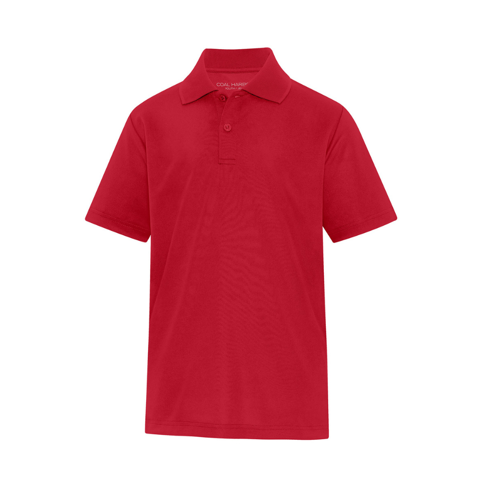 CUSTOM COAL HARBOUR® EVERYDAY SNAG RESISTANT YOUTH POLO