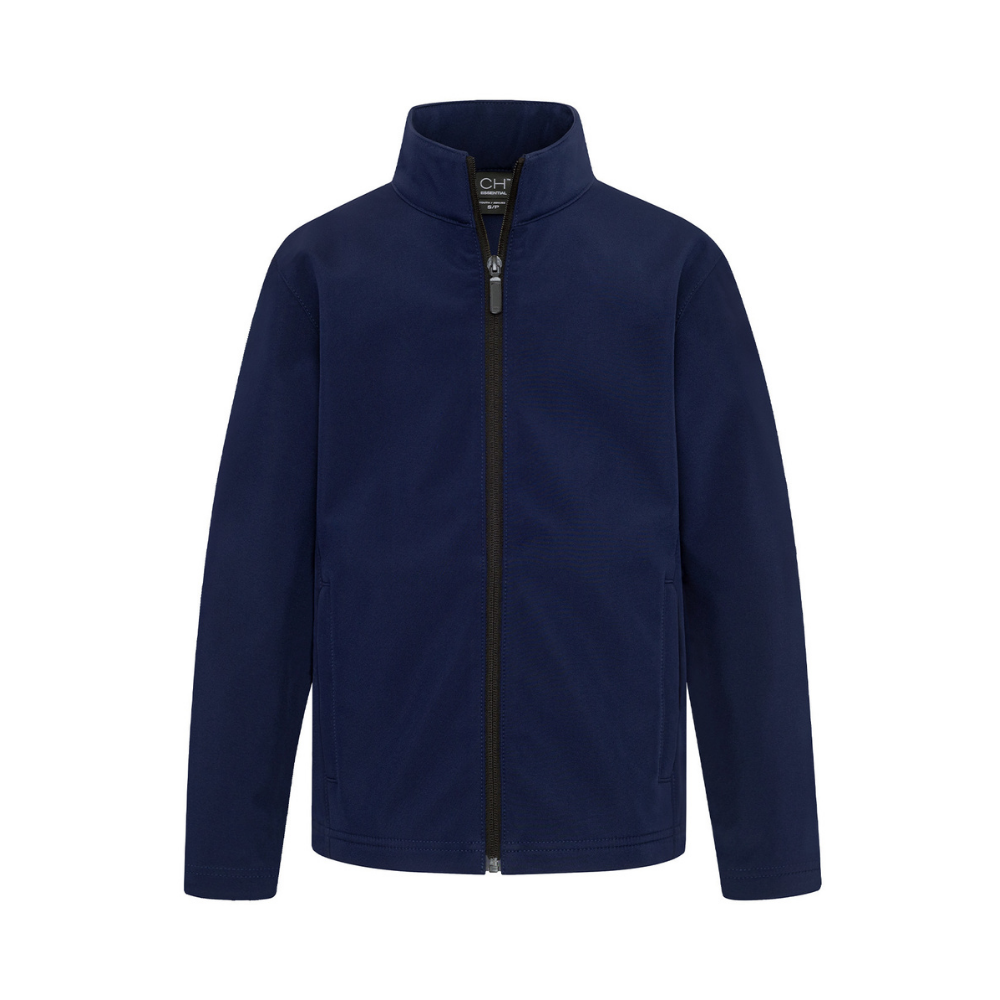 CUSTOM CH ESSENTIAL® WATER REPELLENT SOFT SHELL YOUTH JACKET