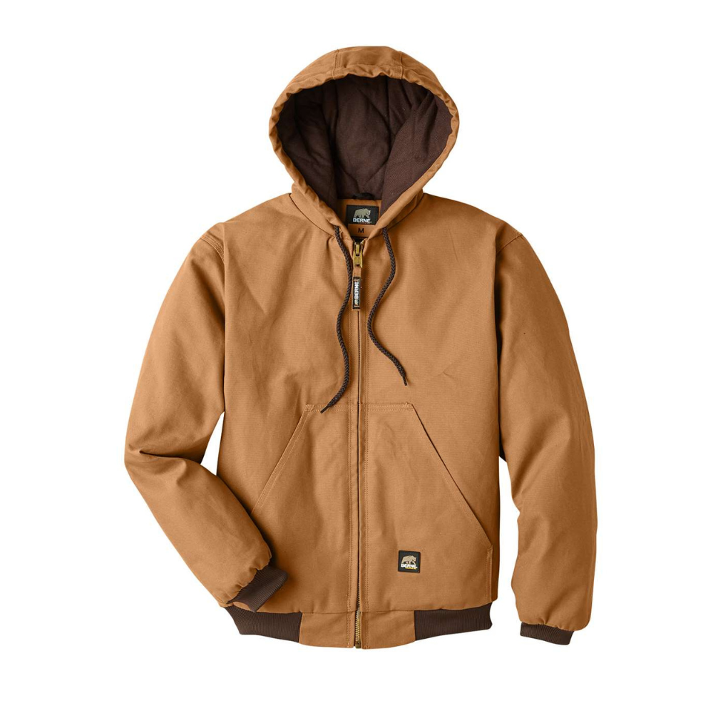 CUSTOM BERNE APPAREL MEN'S BERNE HERITAGE HOODED JACKET
