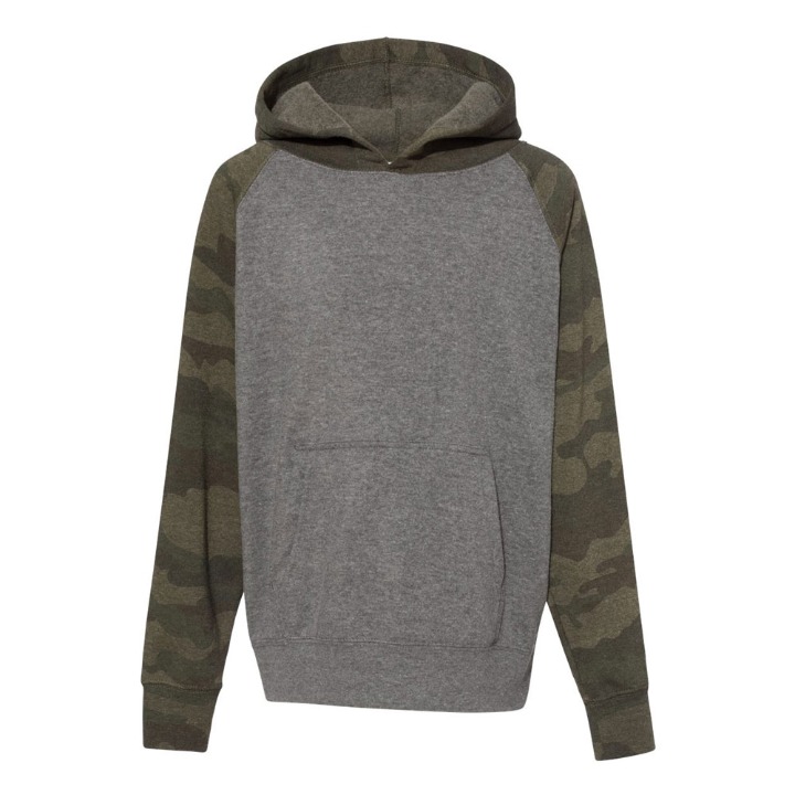 Nickel Heather/Forest Camo - Front