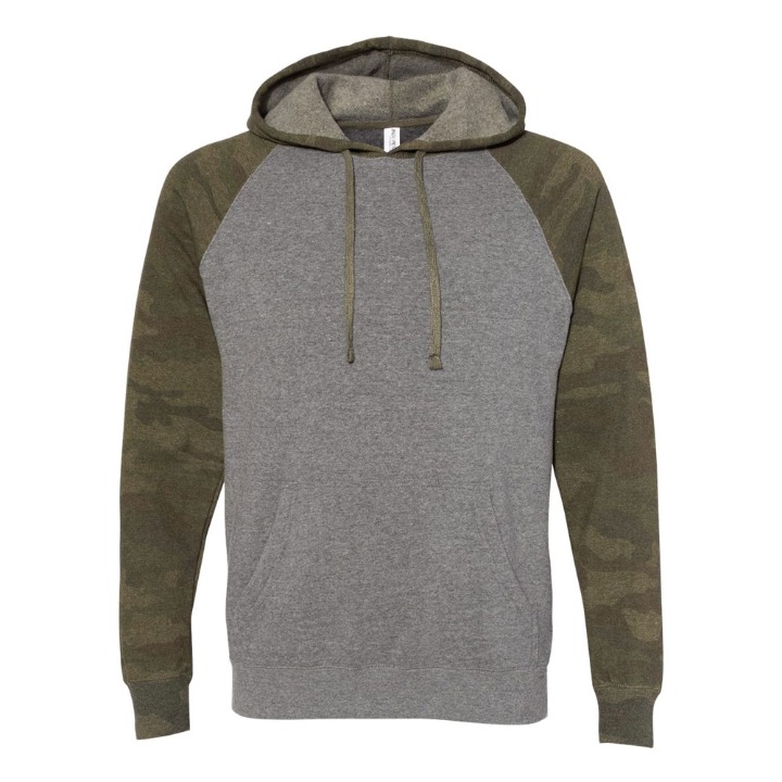 Nickel Heather/Forest Camo - Front