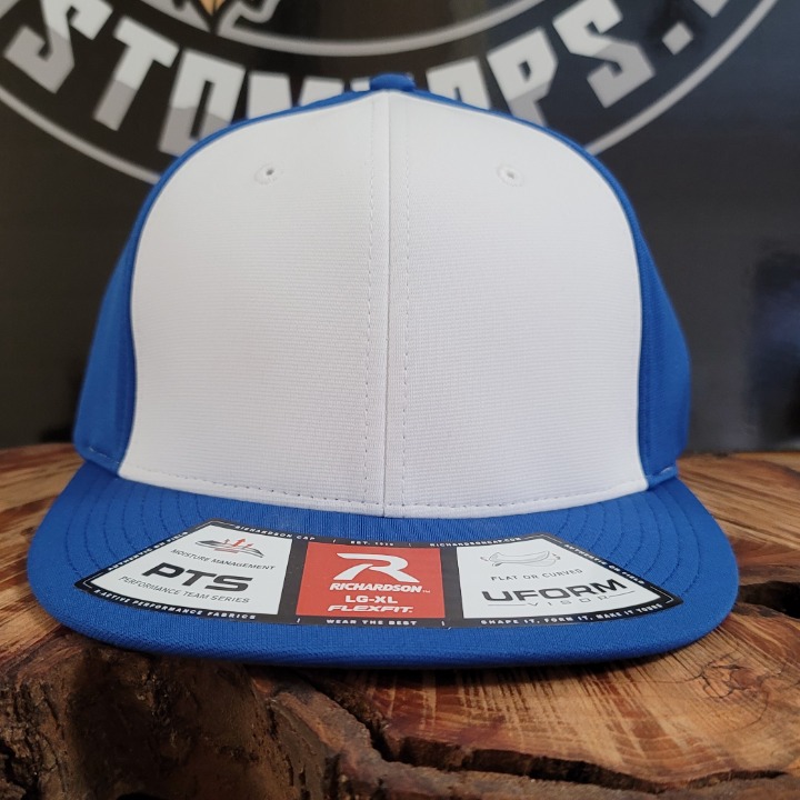 White/Royal - Front