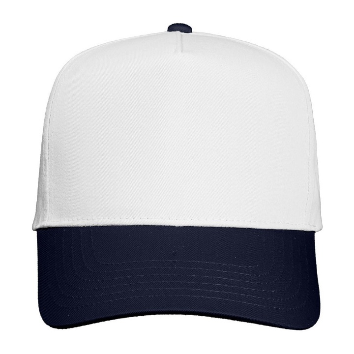 White/Navy - Front