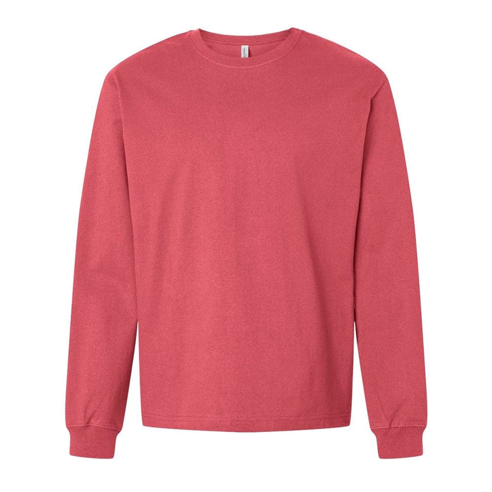 CUSTOM BELLA + CANVAS UNISEX 7.5 OZ HEAVYWEIGHT LONG SLEEVE TEE