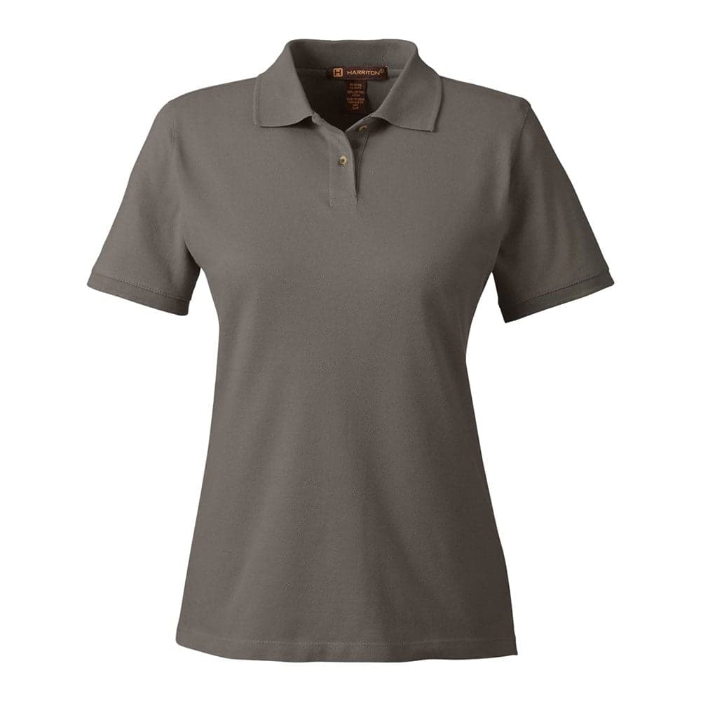CUSTOM HARRITON WOMENS PIQUE POLO