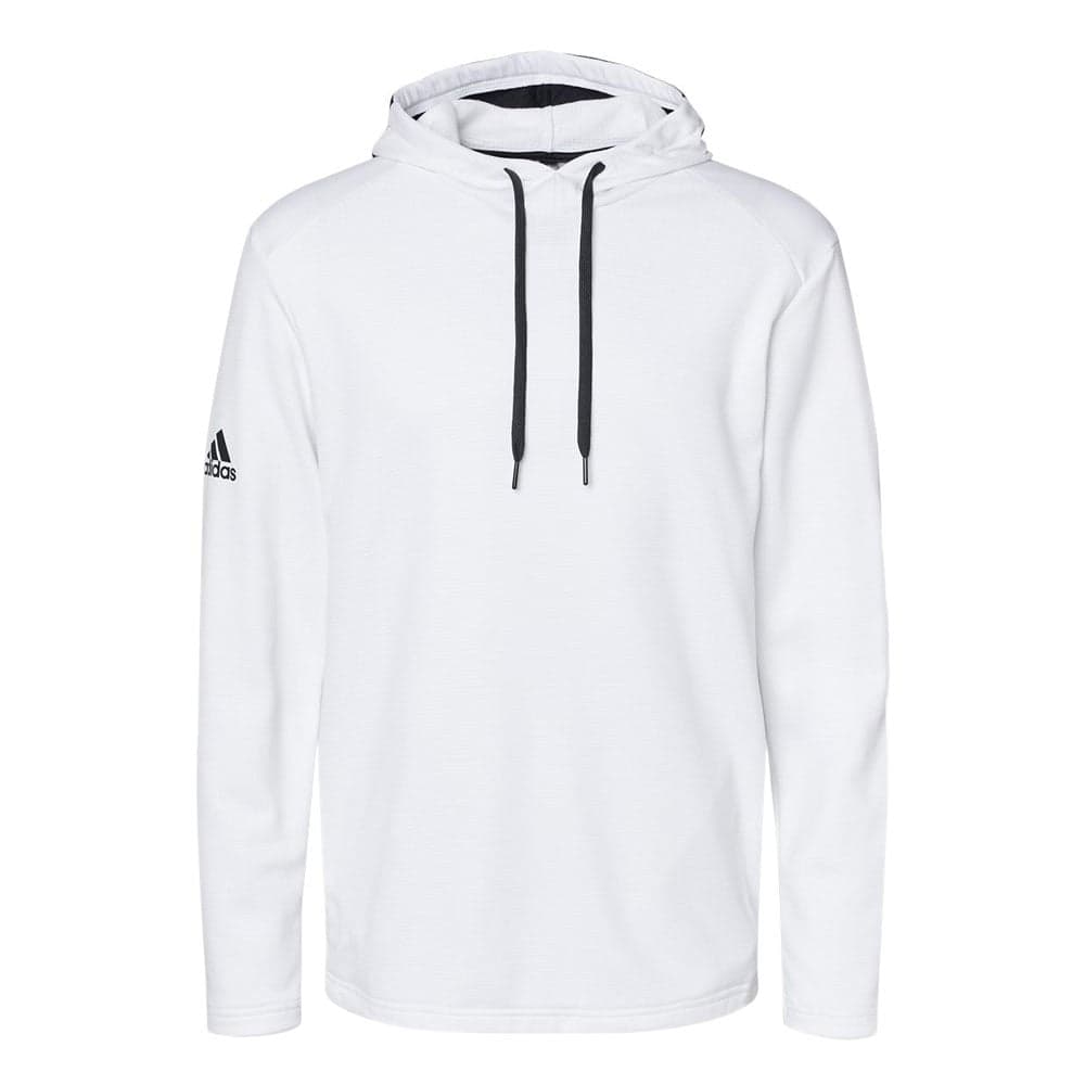 CUSTOM ADIDAS TEXTURED MIXED MEDIA HOODED SWEATSHIRT