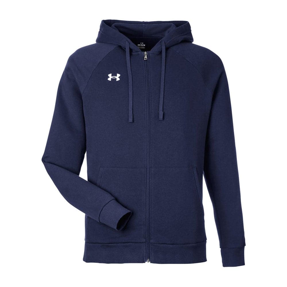 CUSTOM UNDER ARMOUR MENS RIVAL FLEECE FULL-ZIP
