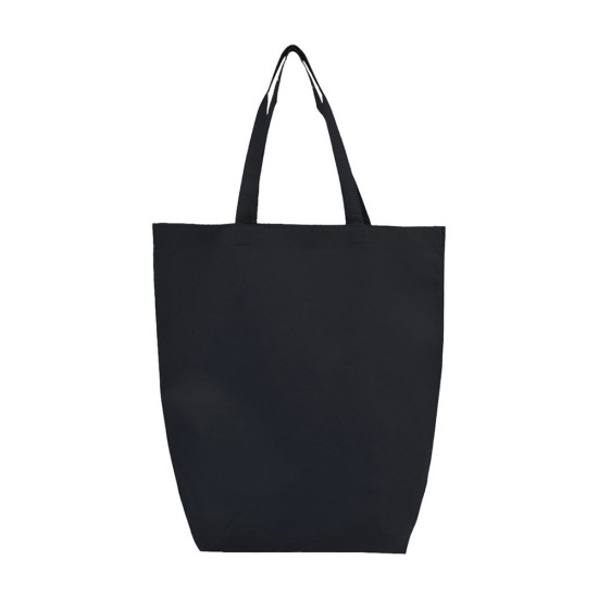 CUSTOM Q-TEES NON-WOVEN GUSSET BOTTOM TOTE CUSTOM Q-TEES NON-WOVEN GUSSET BOTTOM TOTE