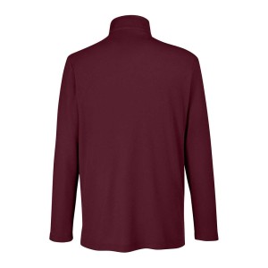 CUSTOM CORE365 MENS FUSION CHROMASOFT PIQUE QUARTER-ZIP PULLOVER BACK CUSTOM CORE365 MENS FUSION CHROMASOFT PIQUE QUARTER-ZIP PULLOVER BACK