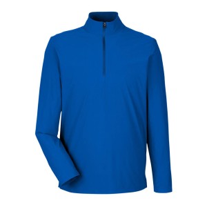 CUSTOM DEVON & JONES MENS CROWNLUX PERFORMANCE® WINDSOR WELDED QUARTER-ZIP PULLOVER CUSTOM DEVON & JONES MENS CROWNLUX PERFORMANCE® WINDSOR WELDED QUARTER-ZIP PULLOVER