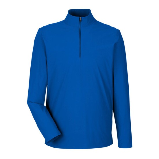 CUSTOM DEVON & JONES MENS CROWNLUX PERFORMANCE® WINDSOR WELDED QUARTER-ZIP PULLOVER CUSTOM DEVON & JONES MENS CROWNLUX PERFORMANCE® WINDSOR WELDED QUARTER-ZIP PULLOVER