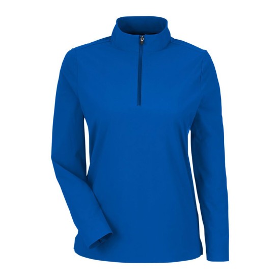 CUSTOM DEVON & JONES WOMENS CROWNLUX PERFORMANCE® WINDSOR WELDED QUARTER-ZIP PULLOVER CUSTOM DEVON & JONES WOMENS CROWNLUX PERFORMANCE® WINDSOR WELDED QUARTER-ZIP PULLOVER